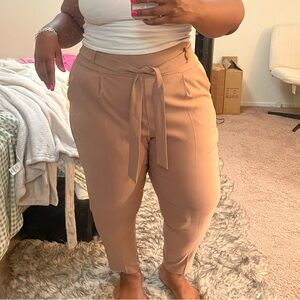 Torrid High-Waist Tie Front Ankle Pants – Size 22 – NWT